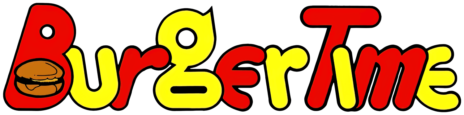 Burgertime logo for NES